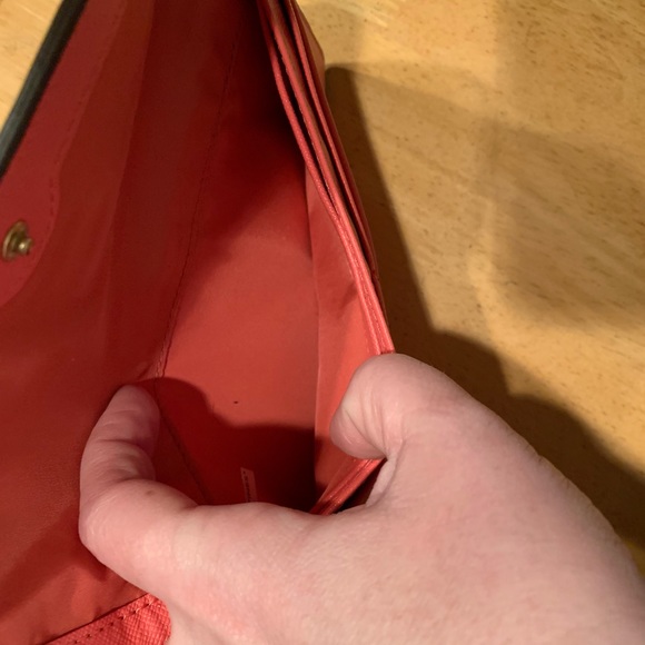 Coach Wallet Coral color - Picture 4 of 6